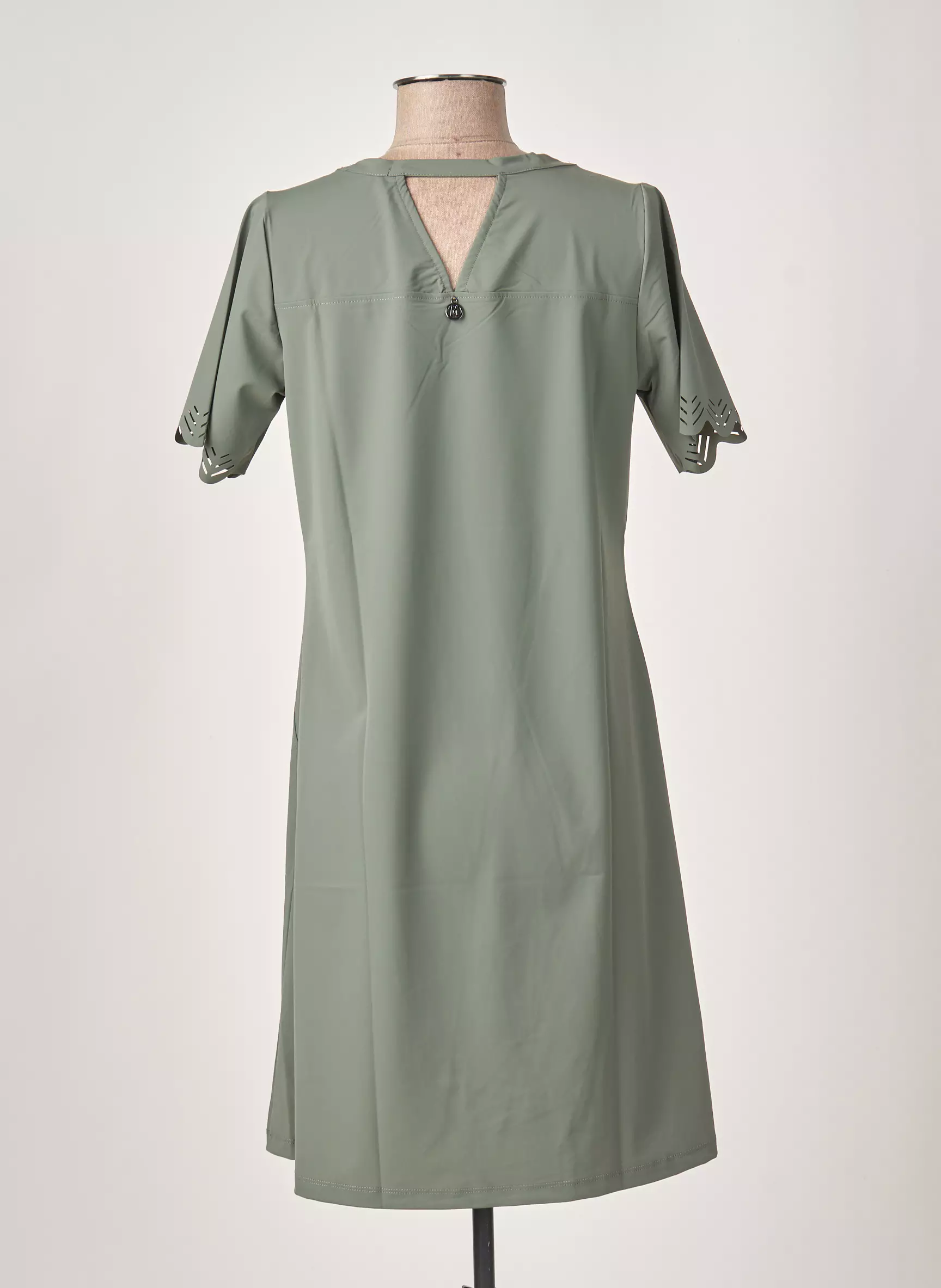Maloka Robes Mi Longues Femme couleur vert