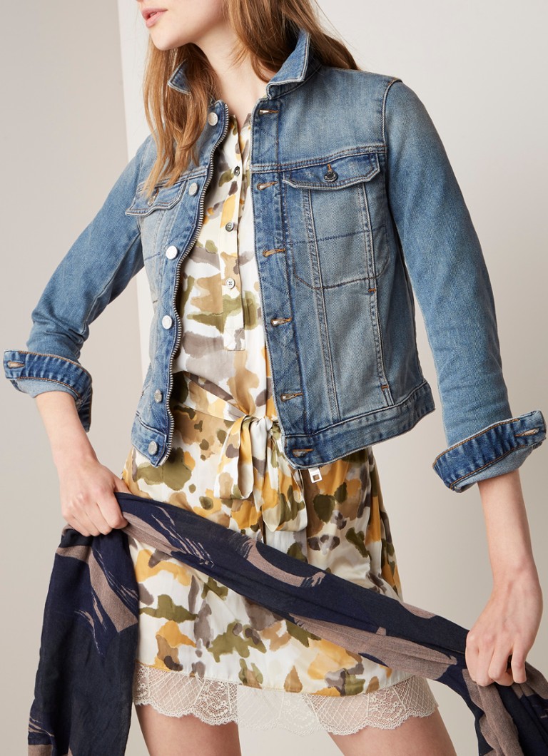 Chaqueta vaquera con cremallera Kioky Zadig & Voltaire