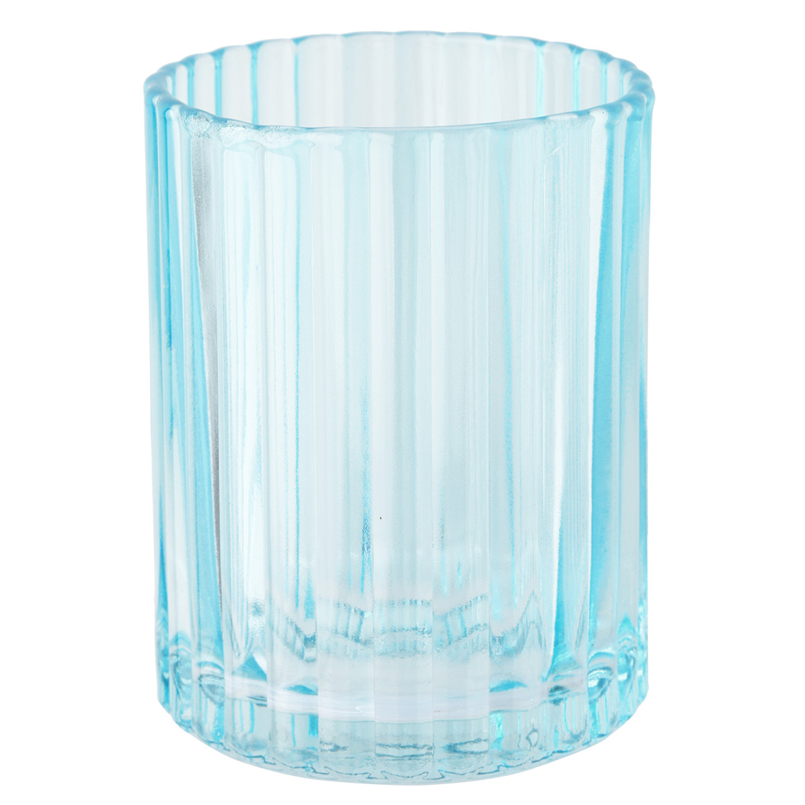 Teelichthalter in geriffelter Optik