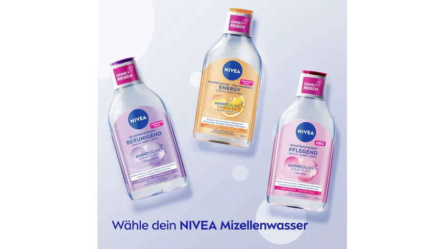 NIVEA Mizellenwasser Energy 400 ml