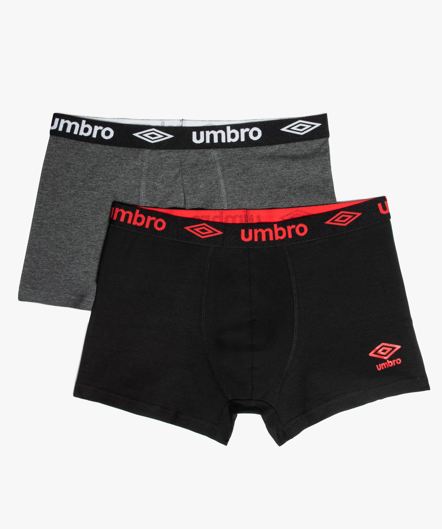 Boxer homme unis (lot de 2) - Umbro noir | GEMO