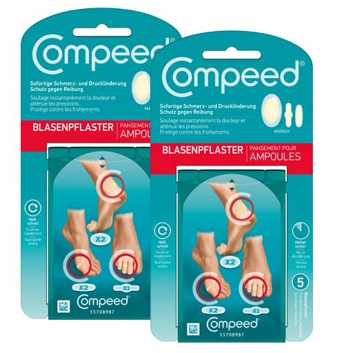 COMPEED BLASENPFL MIXPACK Sparset 1  2X5 St  Pflaster