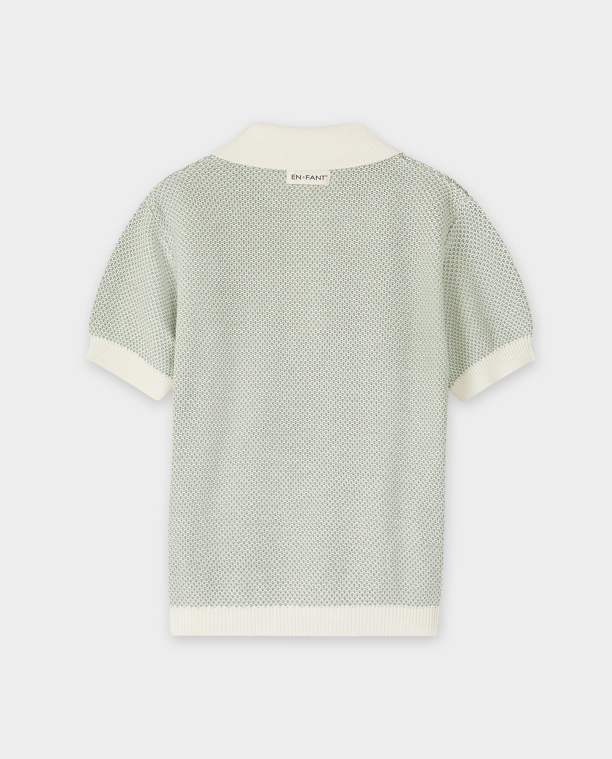 Polo tricotat Enfant gri
