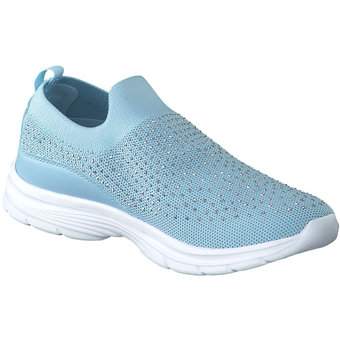 Barbarella Slip On Sneaker in blau