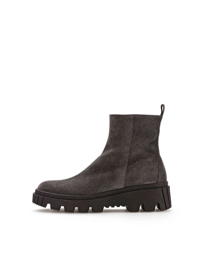 Gabor Fashion Plateau Stiefeletten in grau günstig kaufen