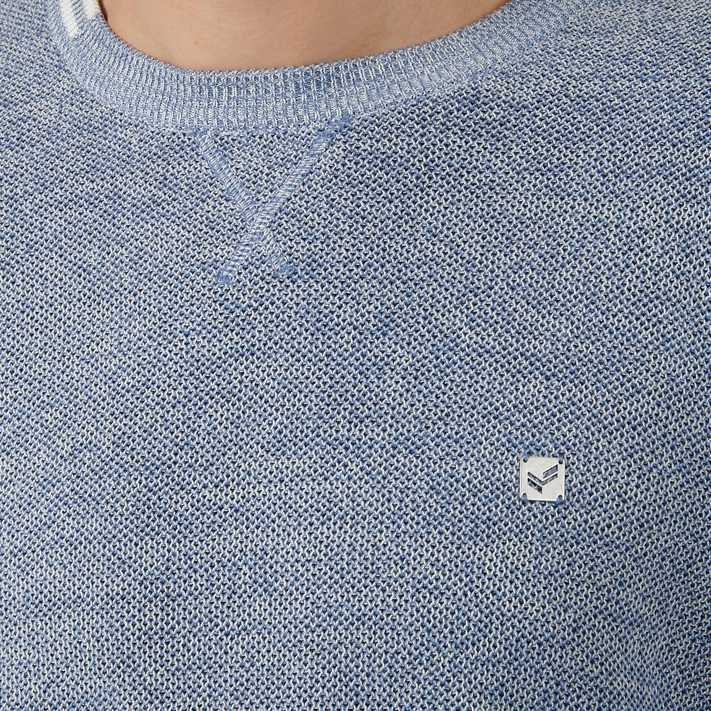 MARLY  Pull bleu homme