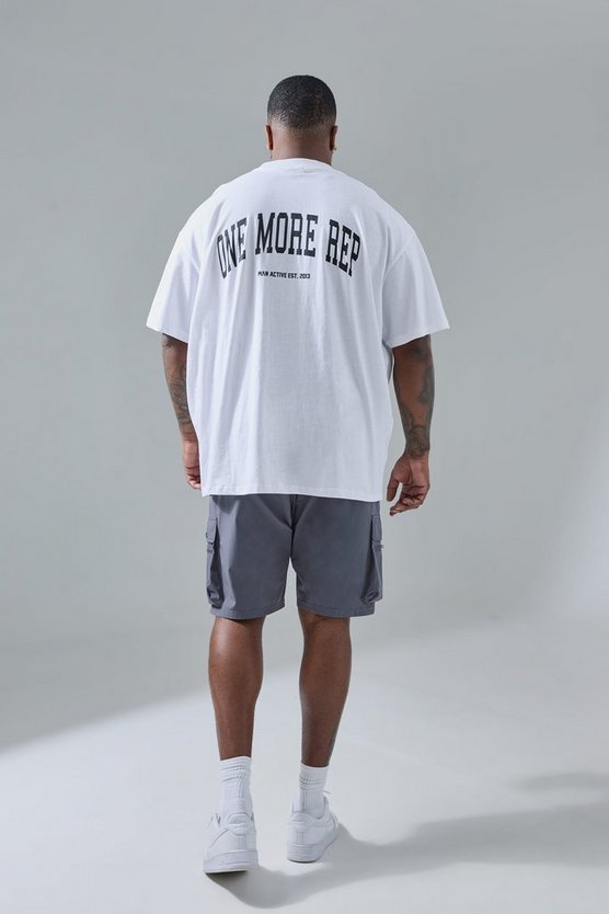 Plus Oversize Man Active T-Shirt