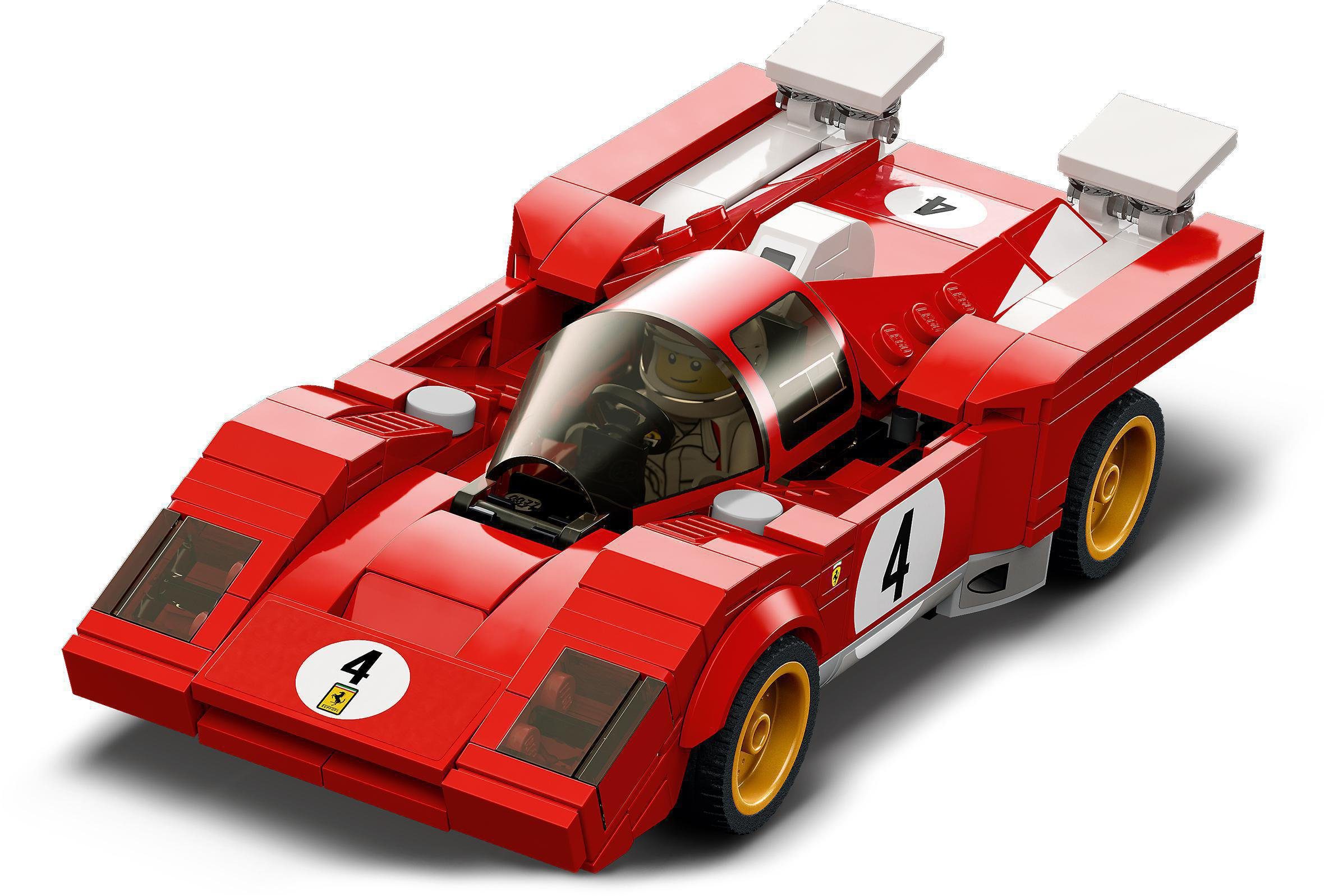 LEGO® Konstruktionsspielsteine 1970 Ferrari 512 M (76906), LEGO® Speed Champions, (291 St), Made in Europe