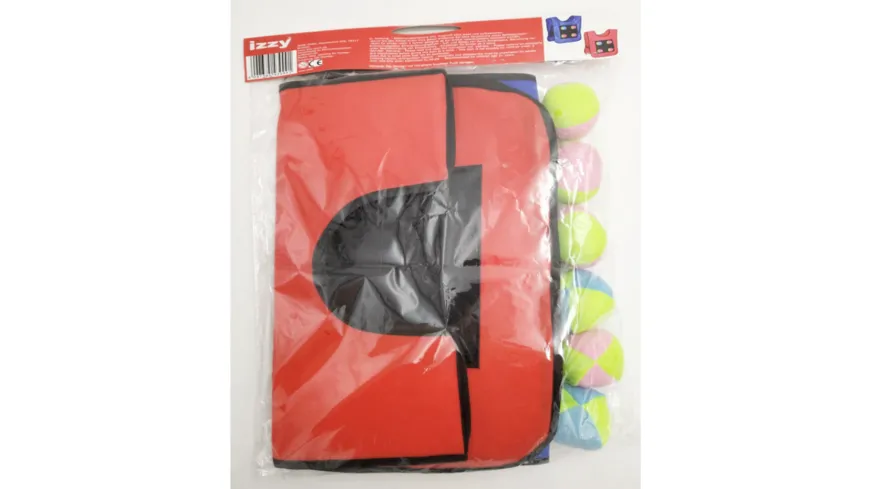 Izzy-Sport - Kinder Klettball-Westen mit 12 Bällen