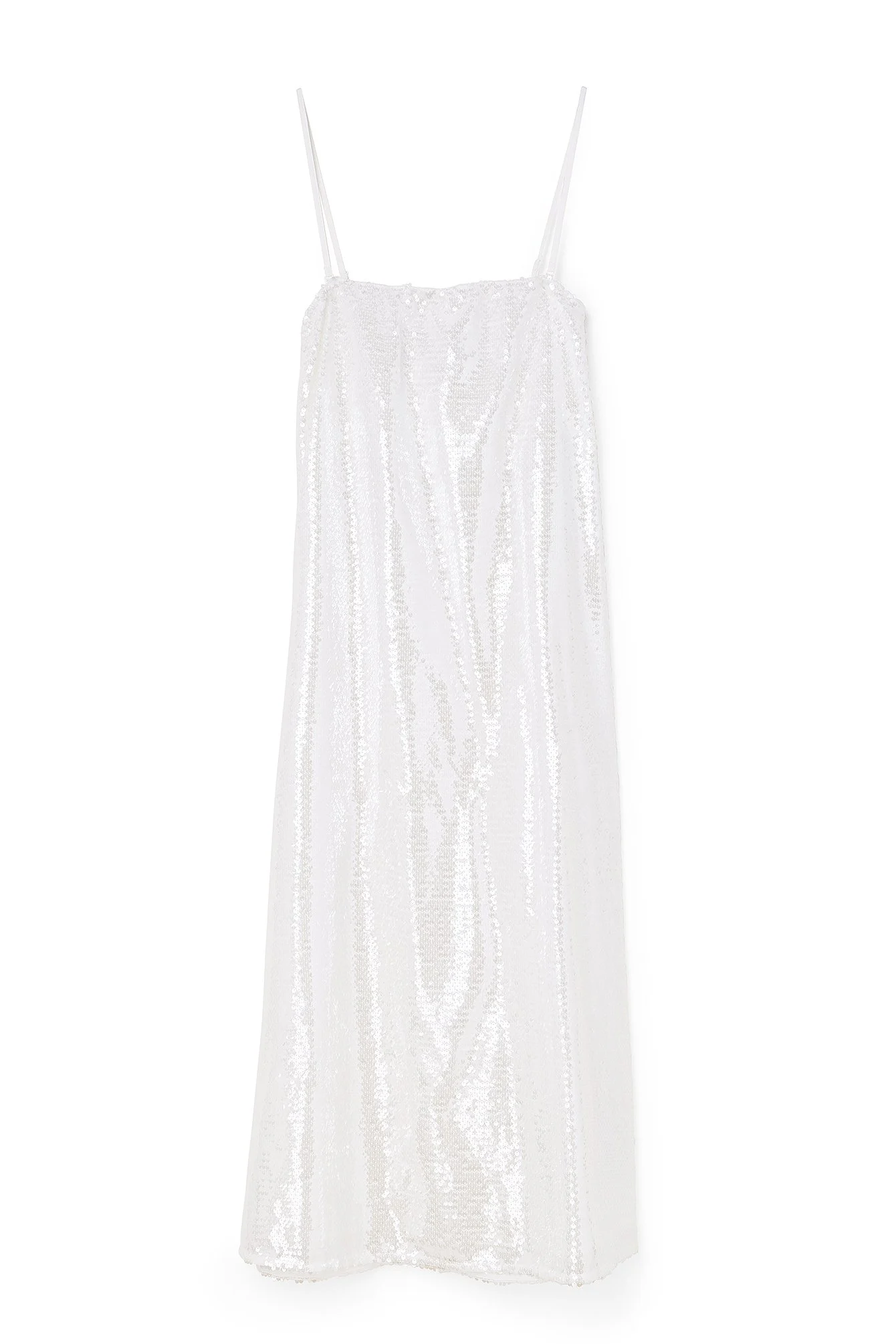 Bandeau-Kleid mit Pailletten
