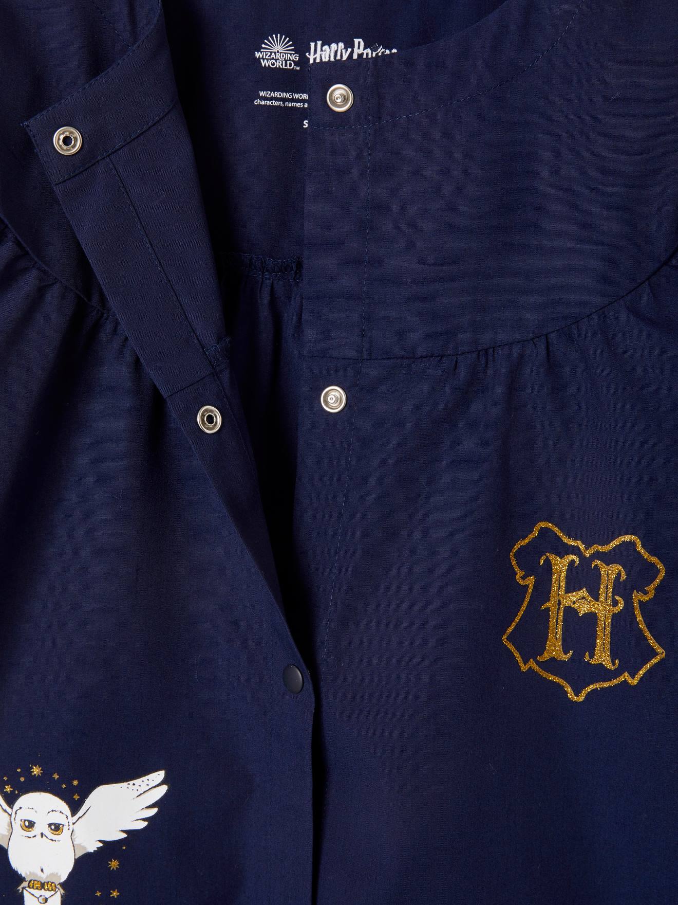 Tablier fille Harry Potter® bleu fonce