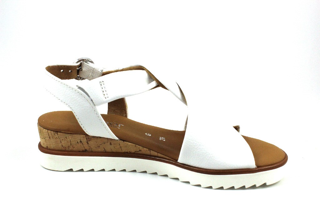 GABOR Komfort Sandalen weiss Gabor Comfort Keilsandalette 22.751.50 W
