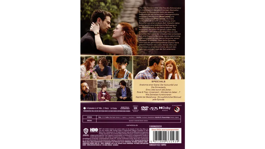 The Time Traveler's Wife - Die komplette erste Staffel  [2 DVDs]