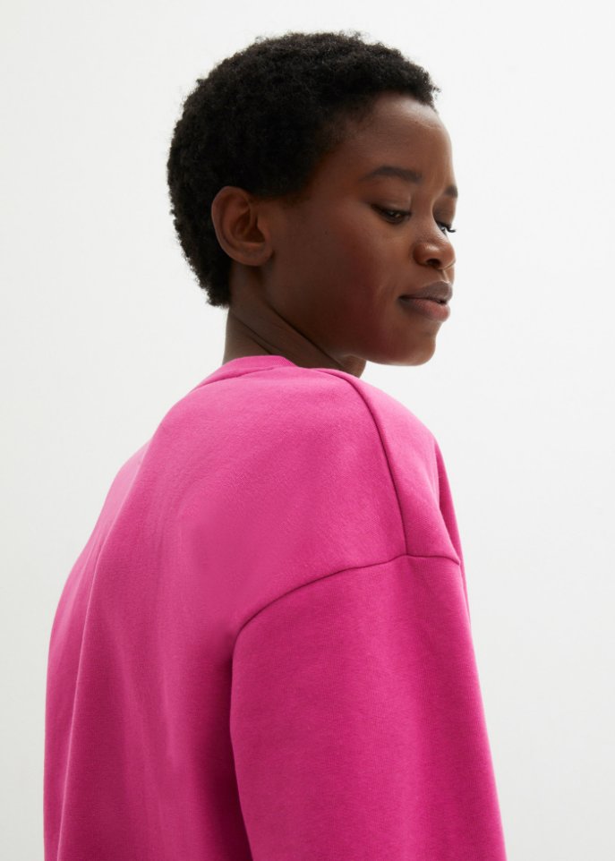 Sweatshirt mit Stickung