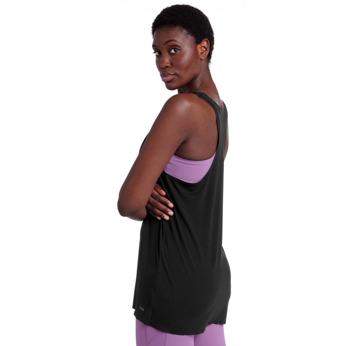 Damen Sport-Top unifarben
