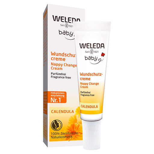 WELEDA Calendula Wundschutzcreme parfümfrei  10 ml  Creme