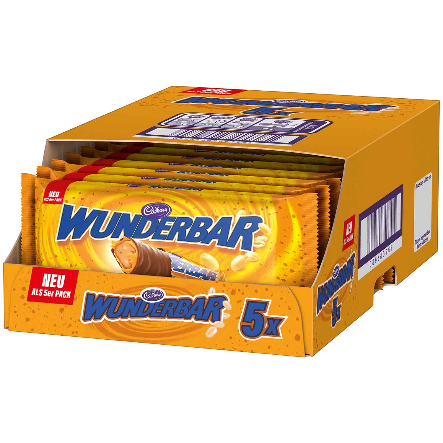 Cadbury Wunderbar 5x37g