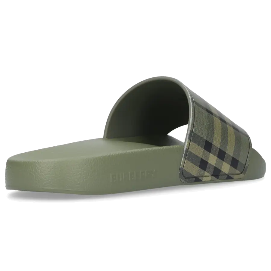 Burberry - Badeschuhe 8041968 Kautschuk - grün