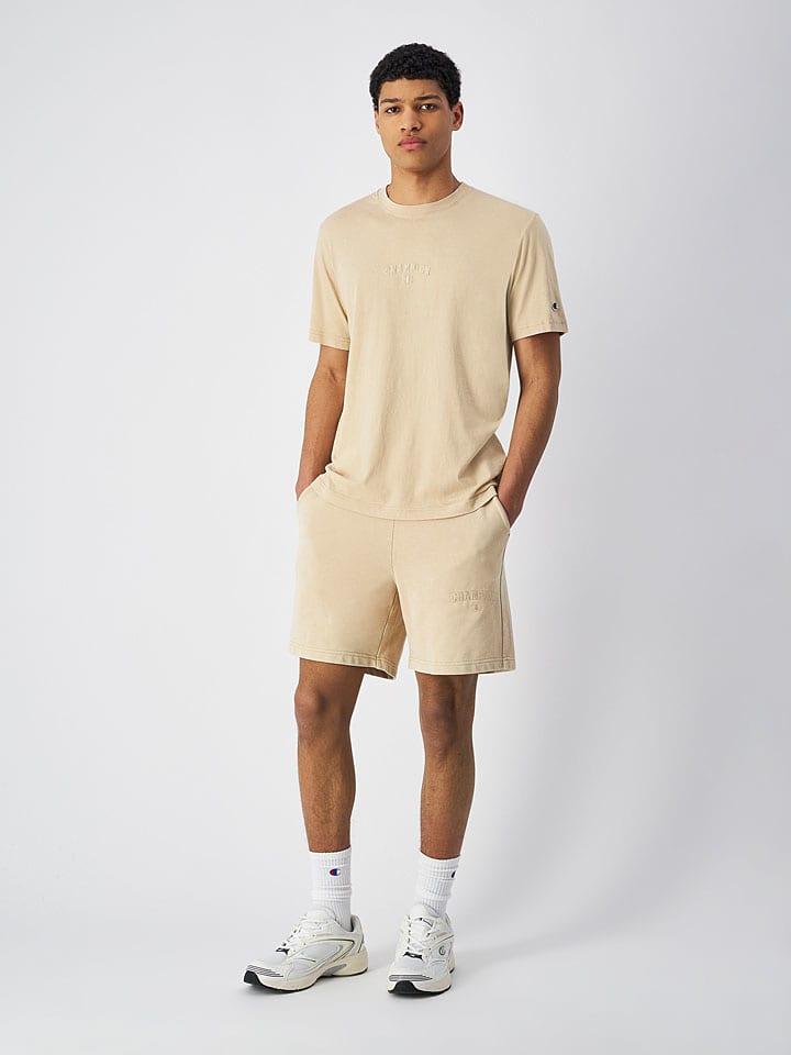 Champion Shorts in Beige günstig kaufen