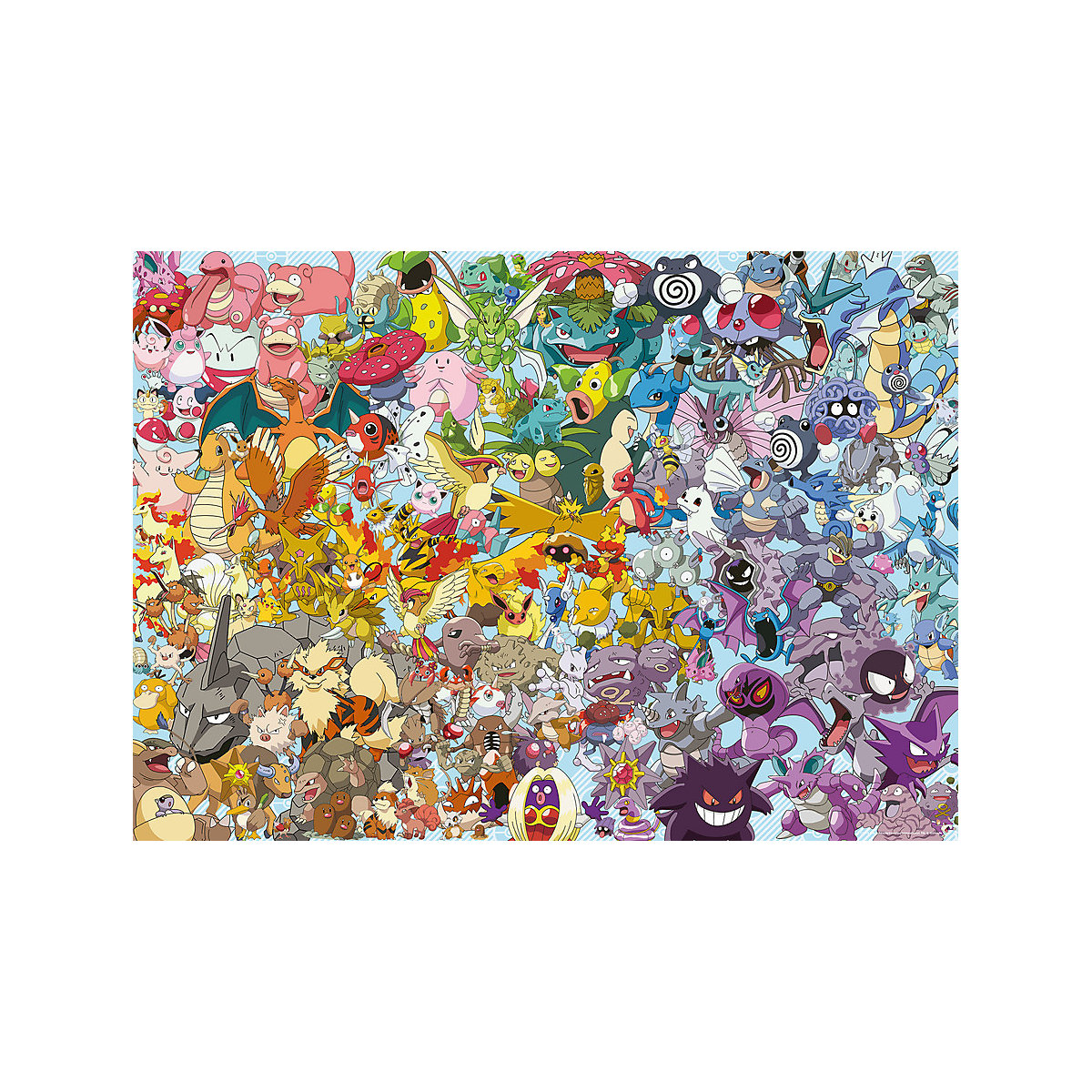 Puzzle 1000 Teile, 70x50 cm, Pokémon