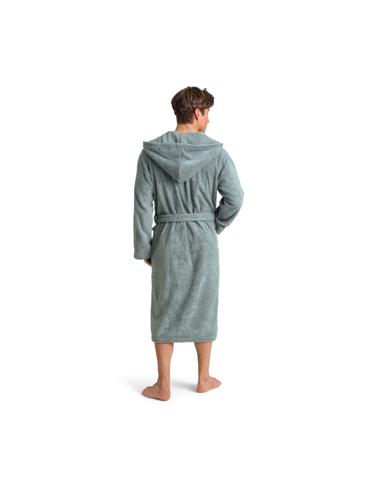 Möve Superwuschel Bademantel mit Kapuze in tea günstig kaufen