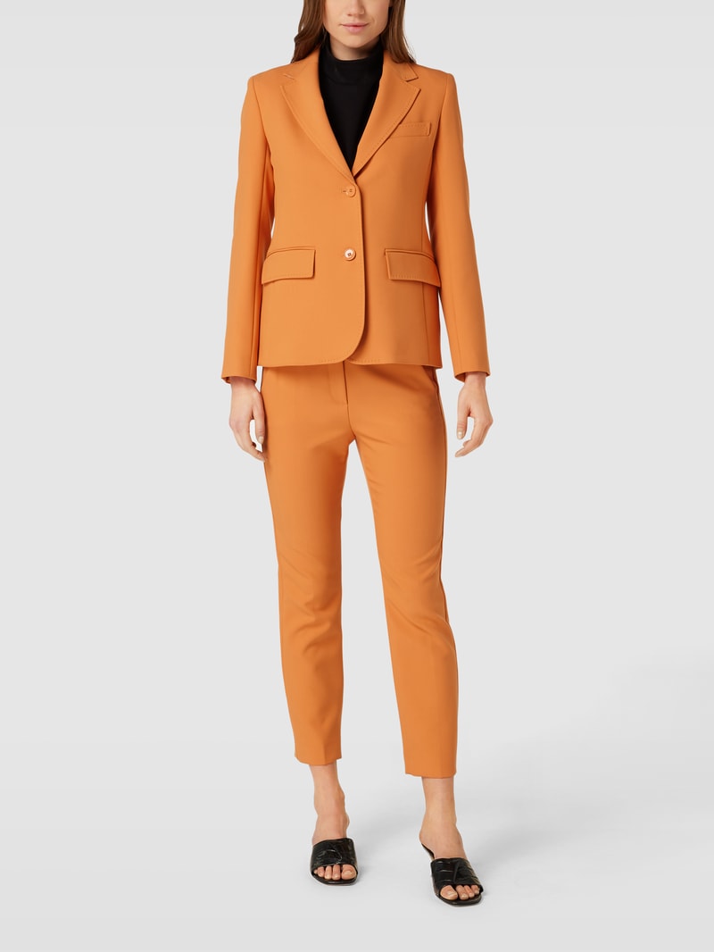 Blazer mit Reverskragen Modell 'UVA' in orange