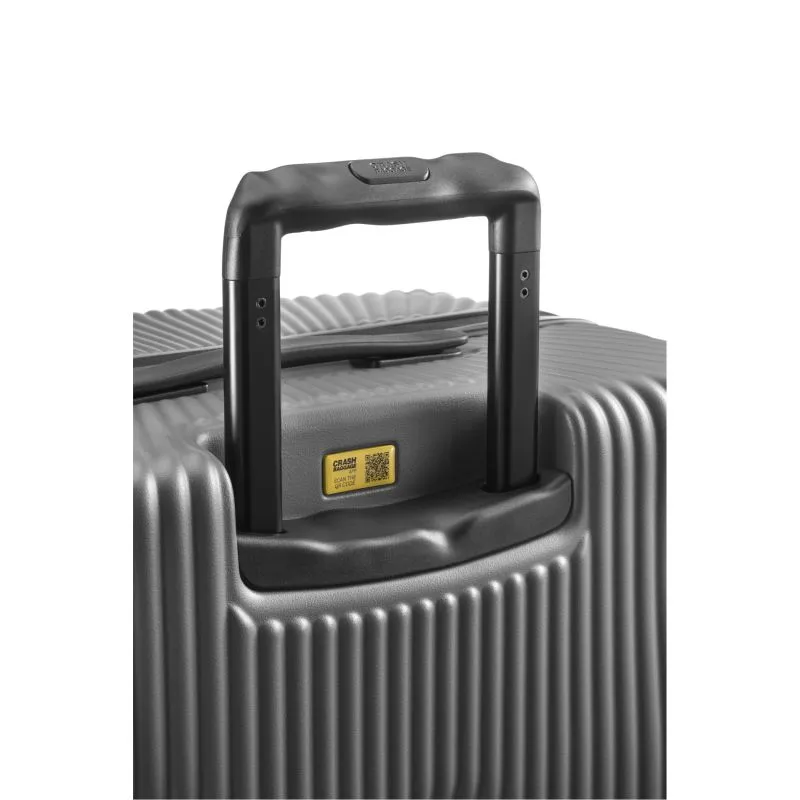 Crash Baggage Stripe Kabinengepäck S (55 cm) - Smoke Grey