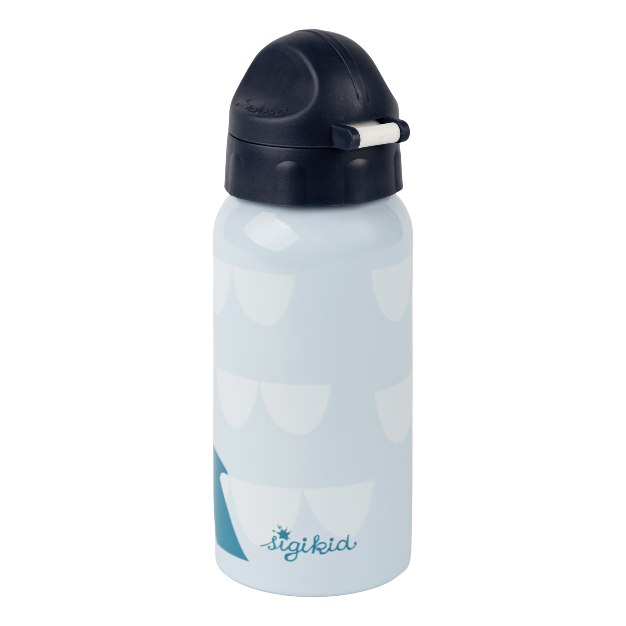 Edelstahl Kinder Trinkflasche Wal, 400ml
