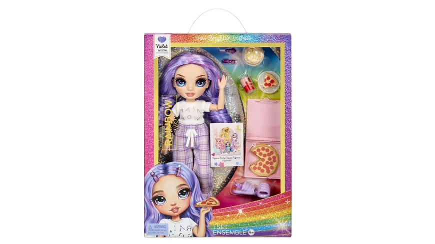 Junior High PJ Party Modepuppe - Violet (Purple)