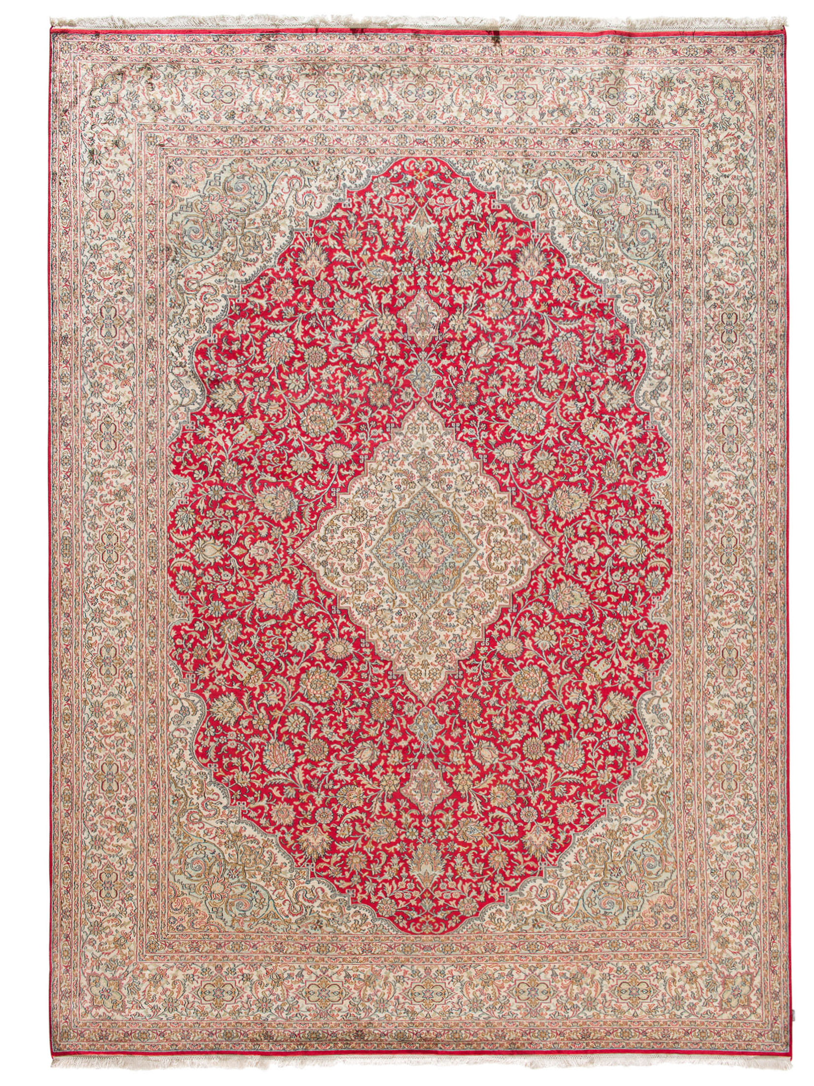 Kaschmir Seide 18/18 ca. 243 x 340 cm, Unikat / Einzelstück