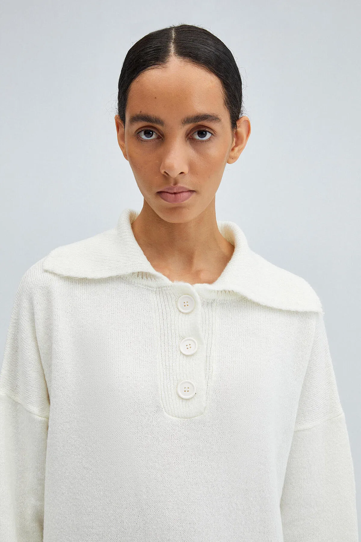Touché Privé  Strickkleid mit Rollkragen