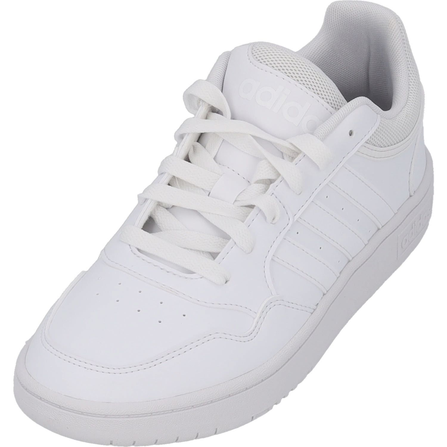 Adidas Hoops 3.0 K, Schnürschuhe, Herren, ftwr white/ftwr white/ftwr