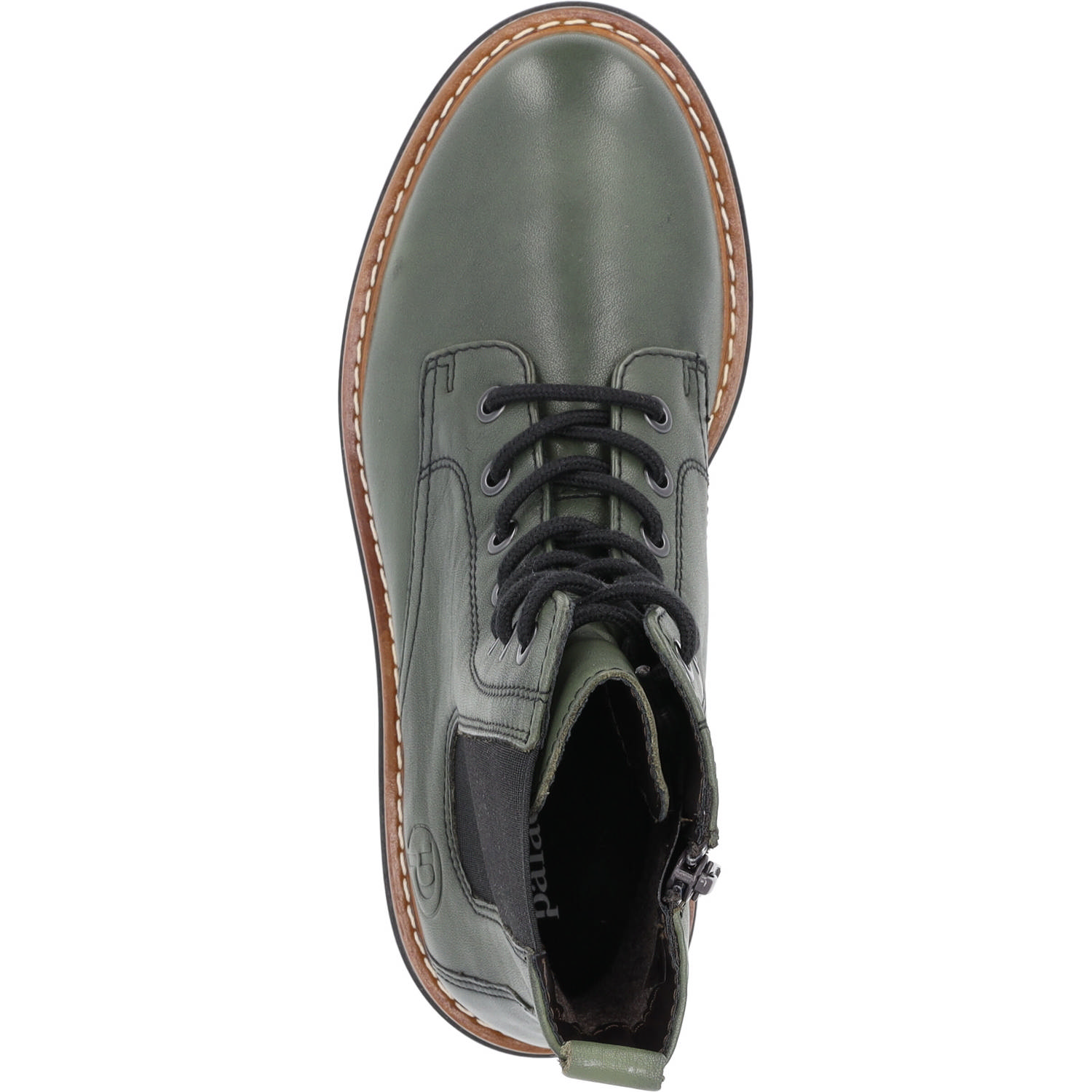 Palado Unije, Schnürstiefeletten, Damen, Grün