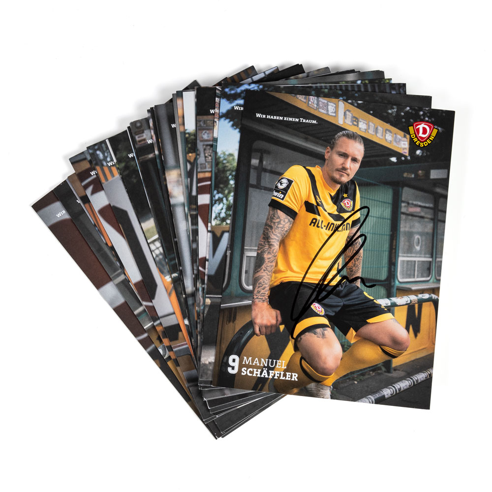 Autogrammkarten SATZ Saison 2023/24 HANDSIGNIERT