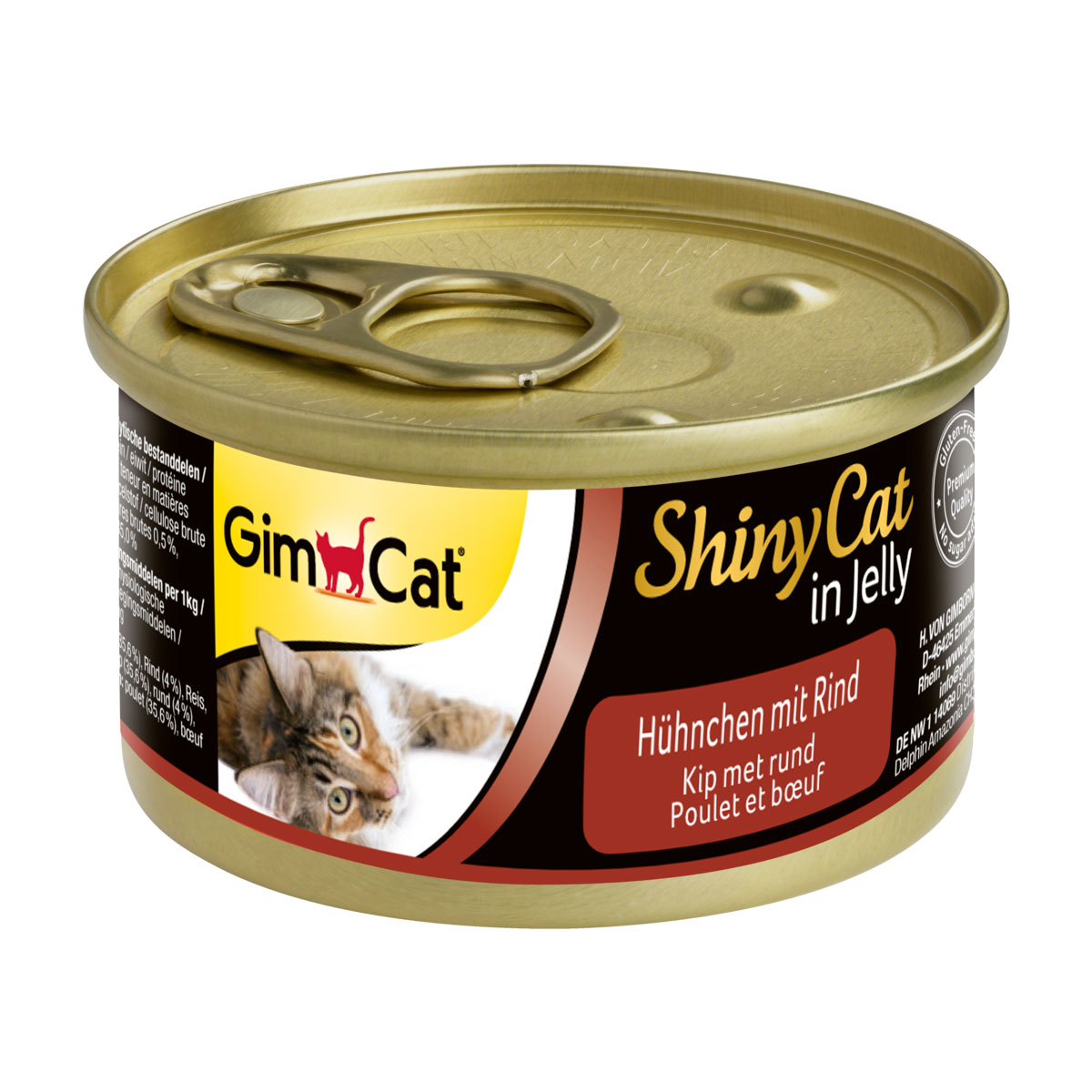 GimCat ShinyCat Hühnchen & Rind günstig kaufen bei ZooRoyal