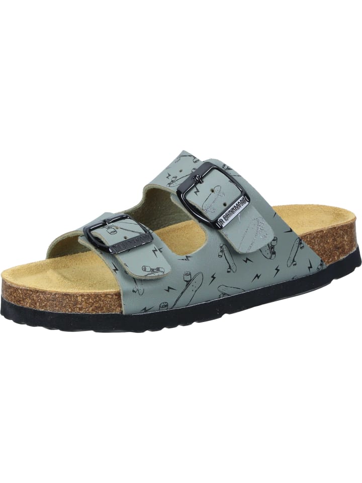 Dr. BRINKMANN Klassische Pantoletten in khaki günstig kaufen