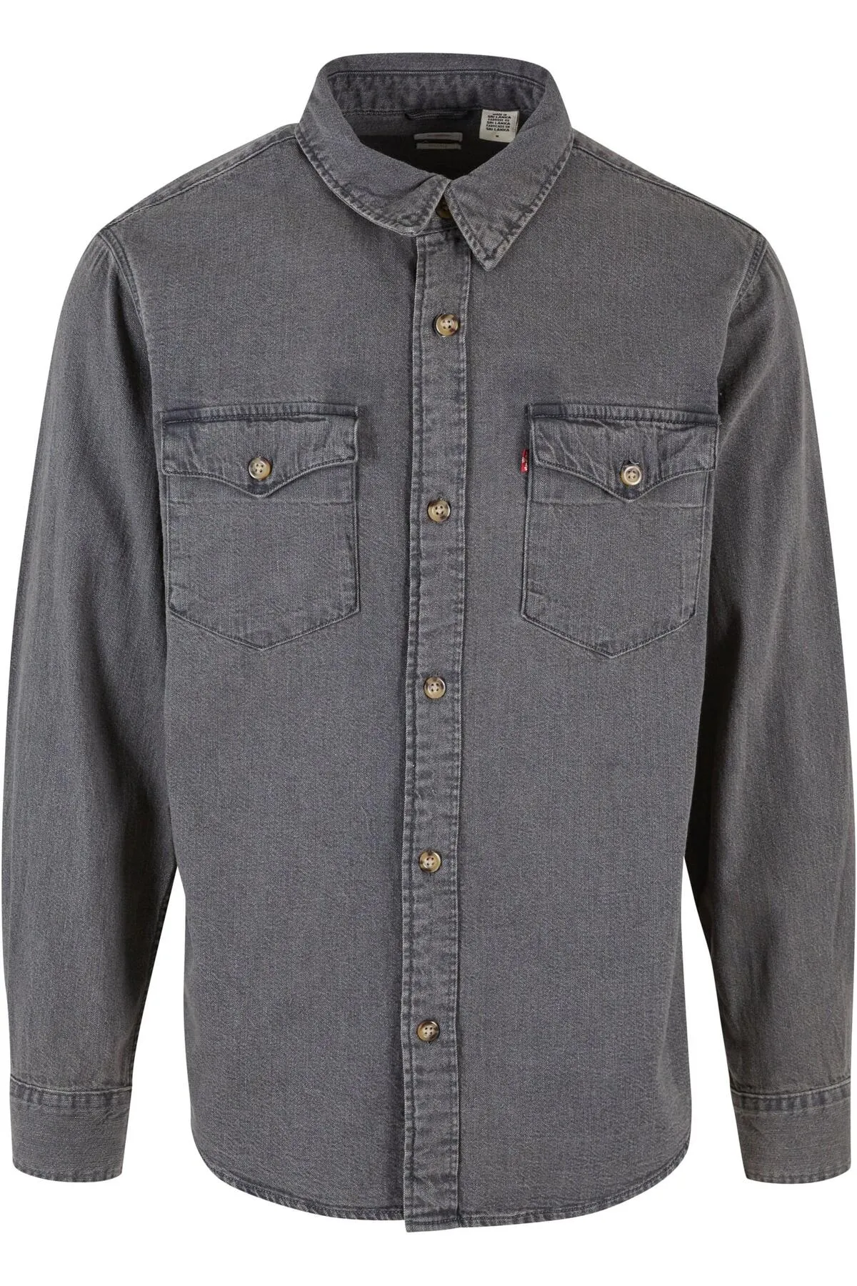 Levi&'s  Herren Levis Relaxed Fit Western Langarmhemd