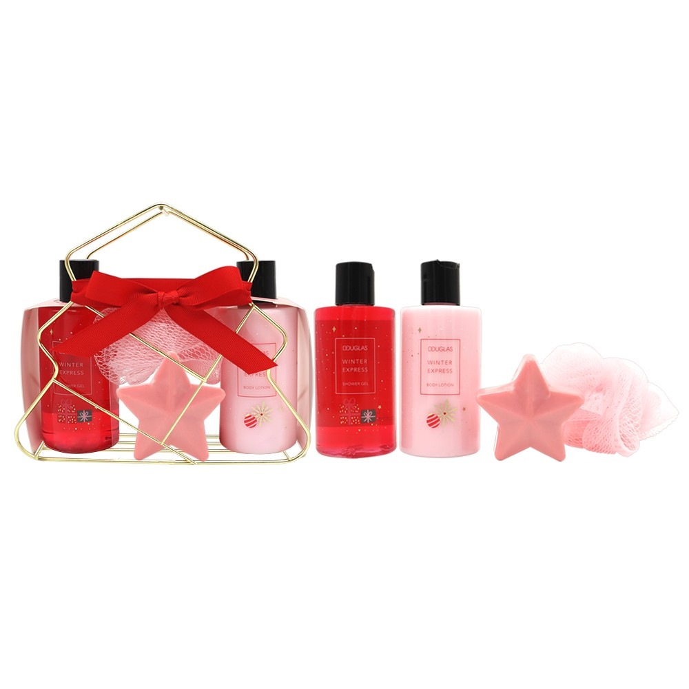 Winter Express Wellnessset in Metallbaumform