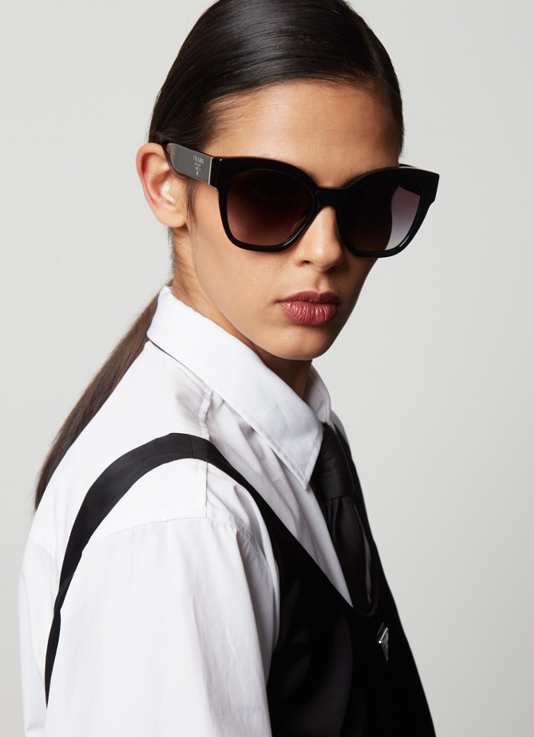 Prada Prada *PR 17ZS BLK SHN BLU G