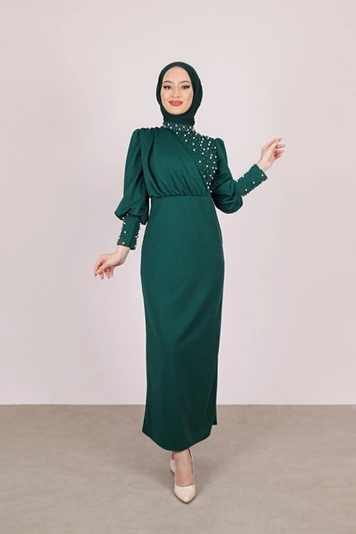 VOLT CLOTHİNG  Kleid für besondere Anlässe mit Perlendetail
