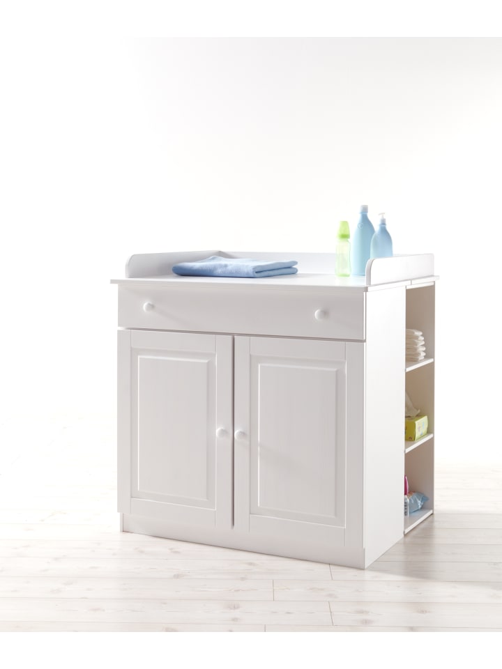 TICAA Baby Wickelkommode Moritz in Weiß günstig kaufen onesize