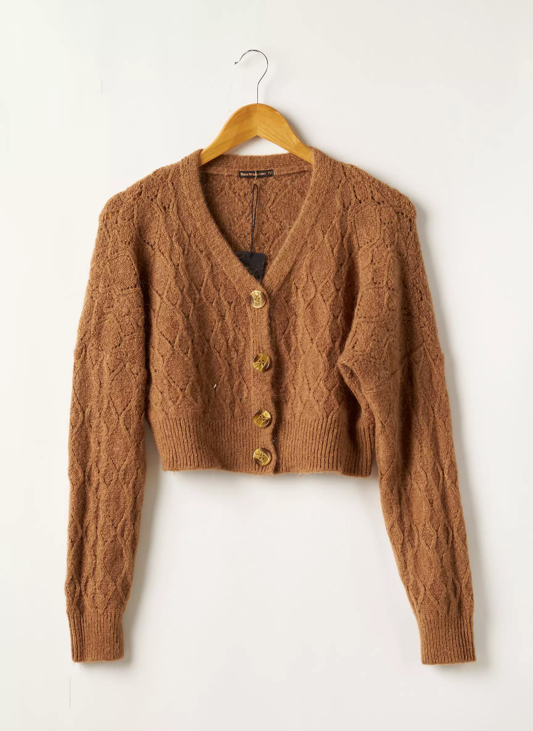 Rue Mazarine Cardigans Femme couleur marron