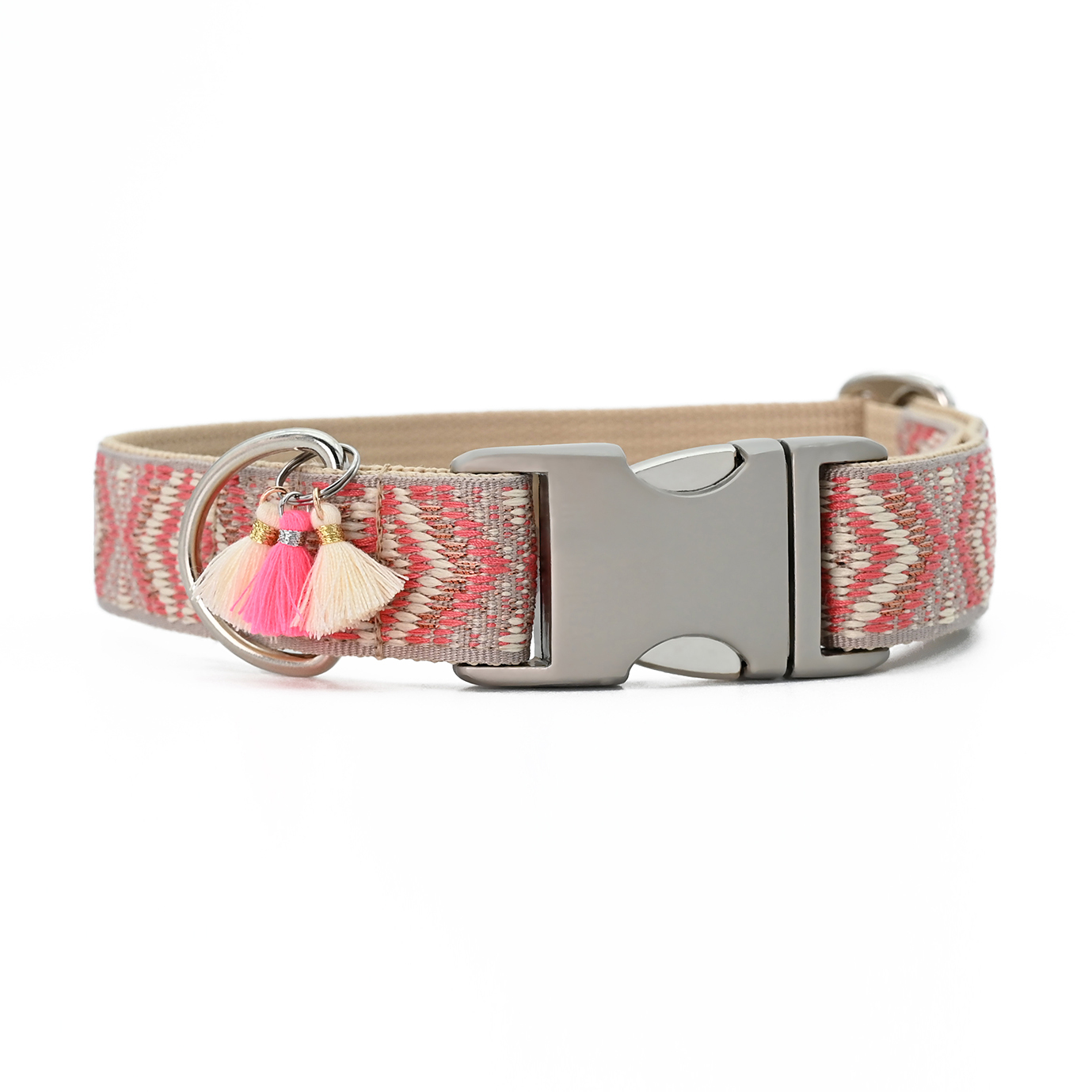 THE DOG IDEA Hundehalsbänder THE DOG IDEA Boho-Chic Halsband Coral XS
