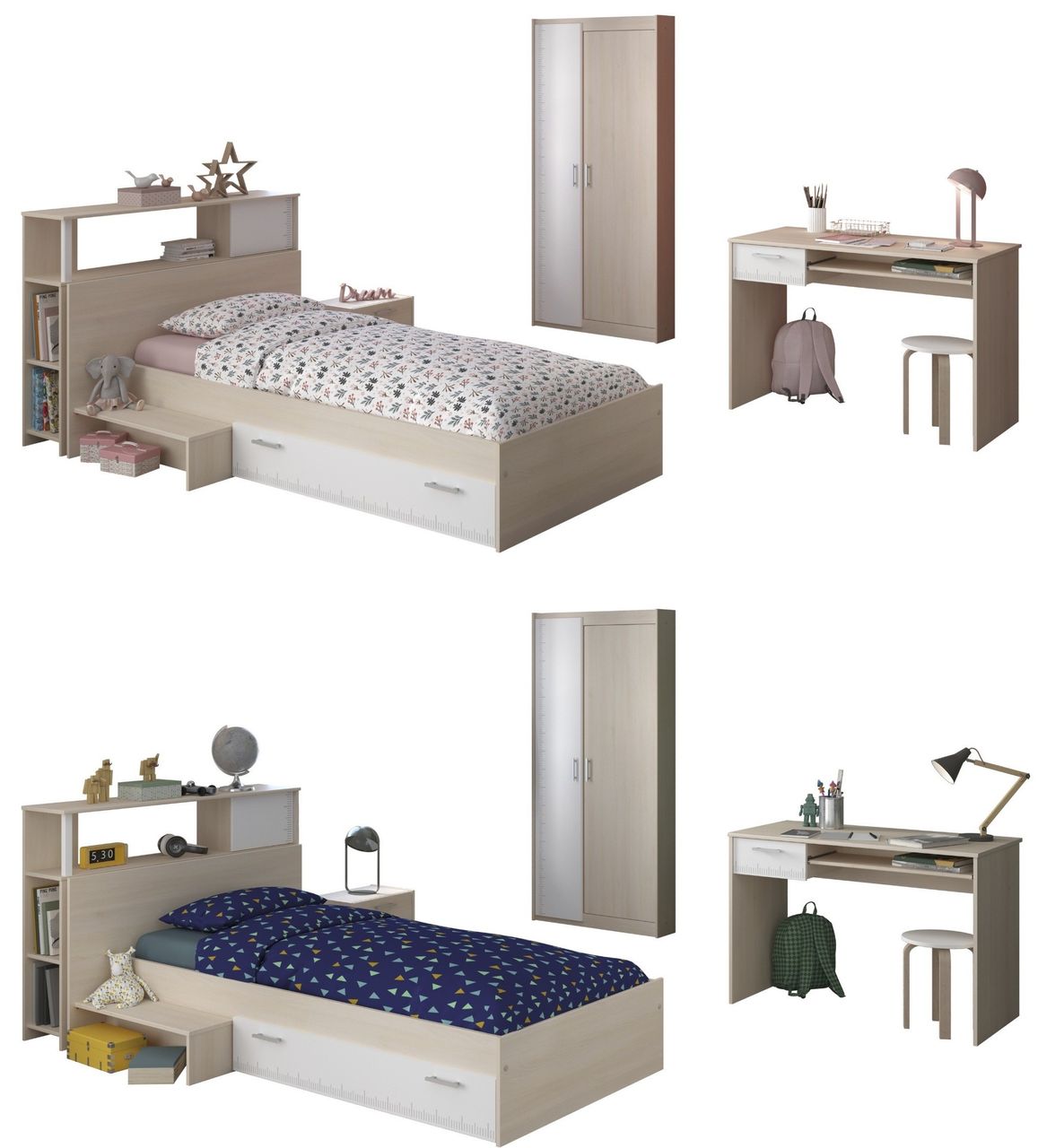 Parisot Kinderzimmer, 5-tlg., Charly 15