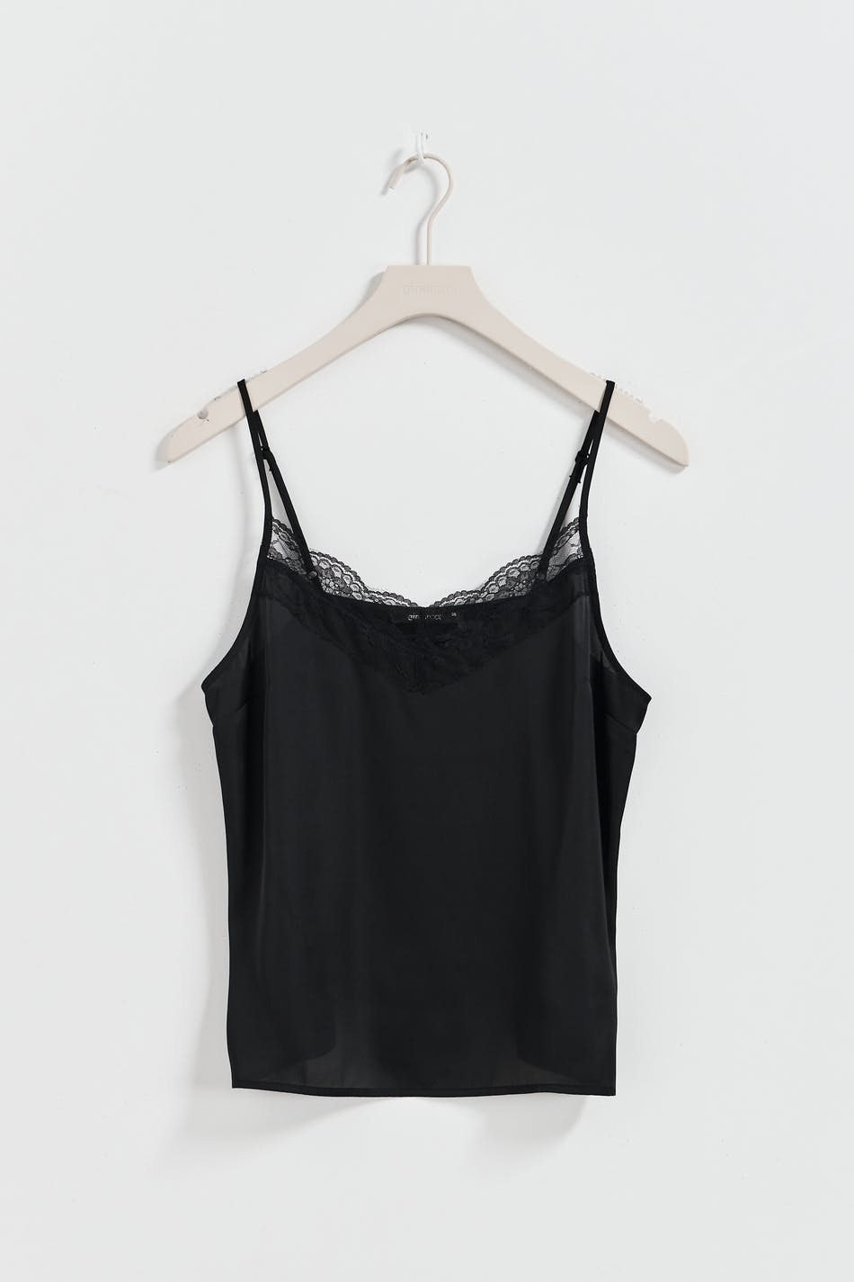 Lace satin singlet