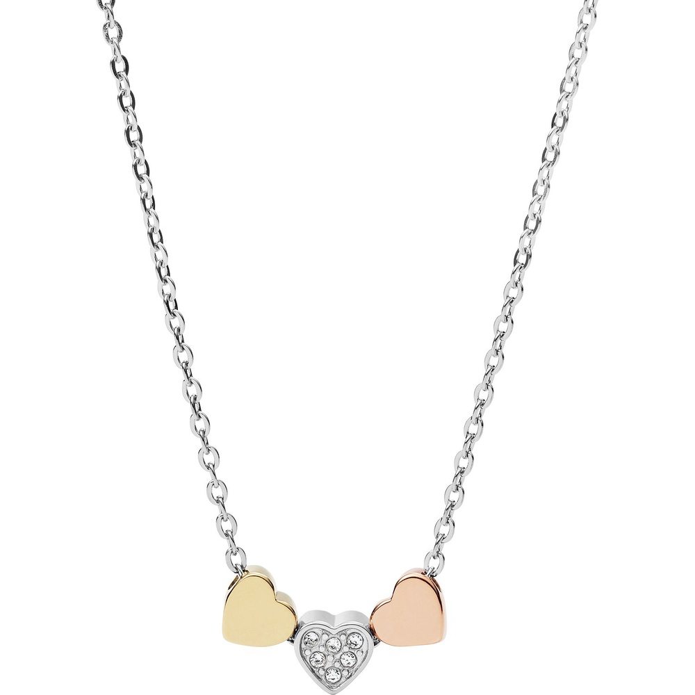 Fossil Chaînette Acier inoxydable collier