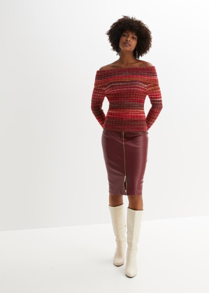 Off-Shoulder Pullover