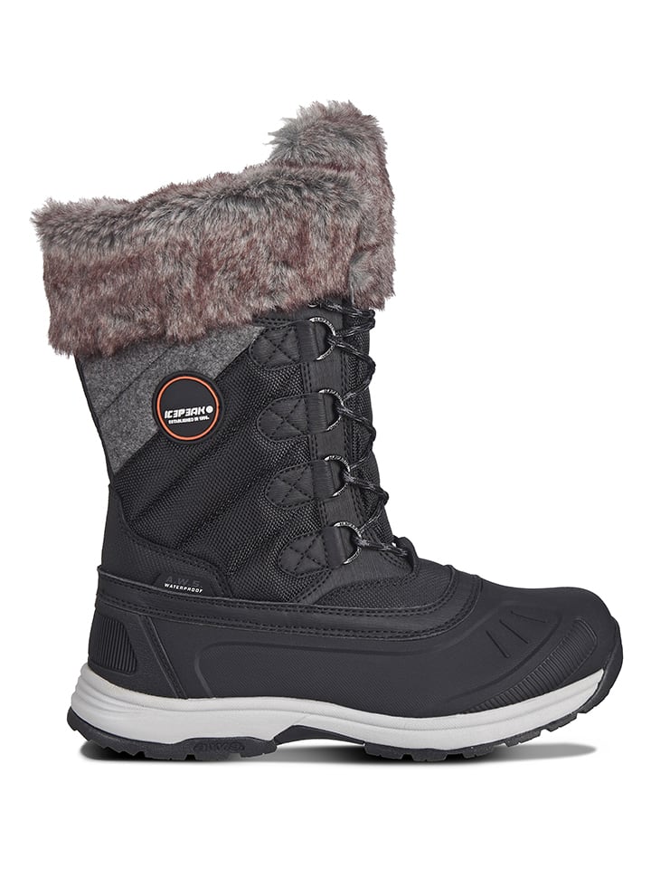 Icepeak Winterboots in Schwarz günstig kaufen