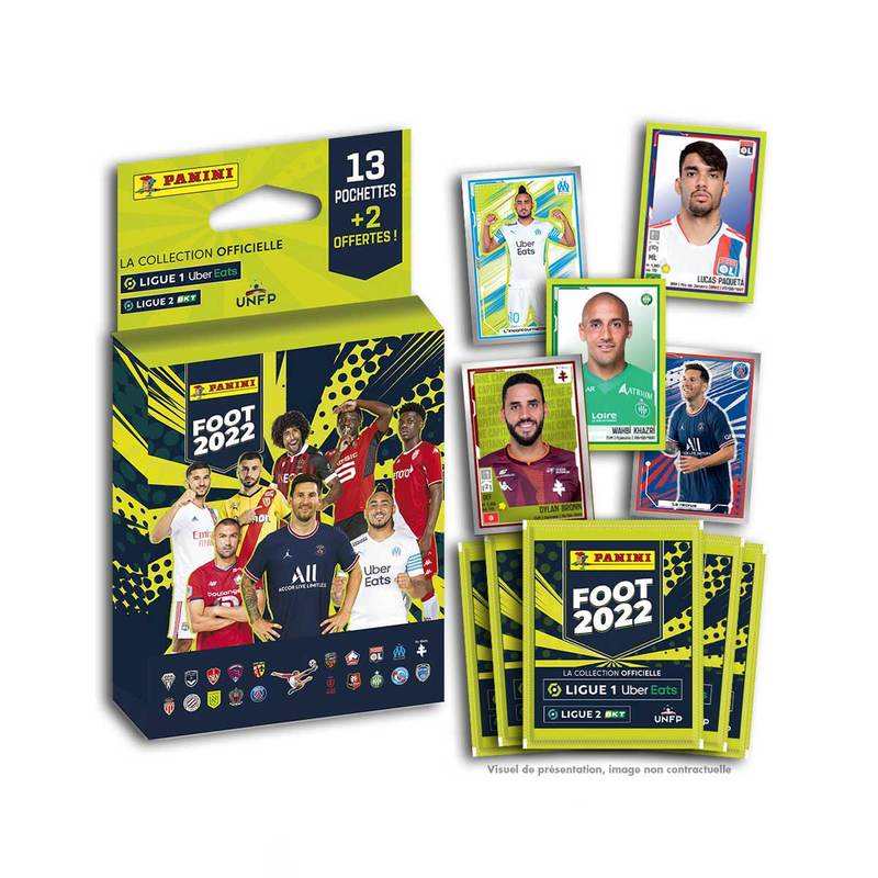 Foot 21/22 Blister 13 pochettes et 2 gratuites - Panini