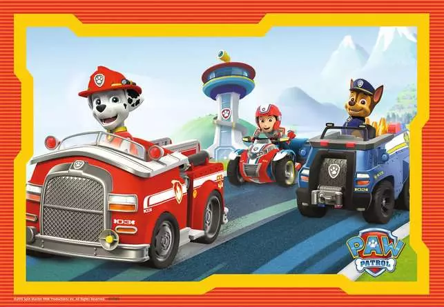 Kinderpuzzle ab 3 Jahren - Paw Patrol im Einsatz - 12 Teile
